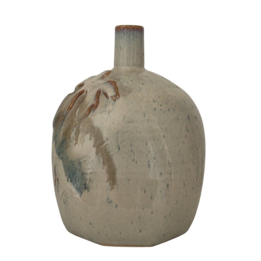 Signed Pinion studio pottery drip glaze contemporary vase - Picture 2 of 9